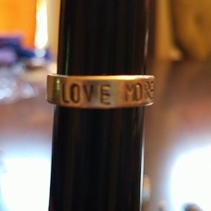 Custom sterling ring
